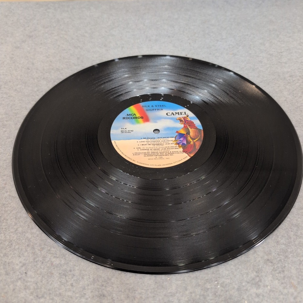 Giuffria Silk and Steel Vinyl LP 1986 MCA Records MCA-5742 Melodic Hard Rock - Picture 3 of 4